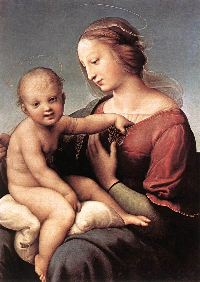 Madonna Niccolini - 1508. Washington, National Gallery of Art